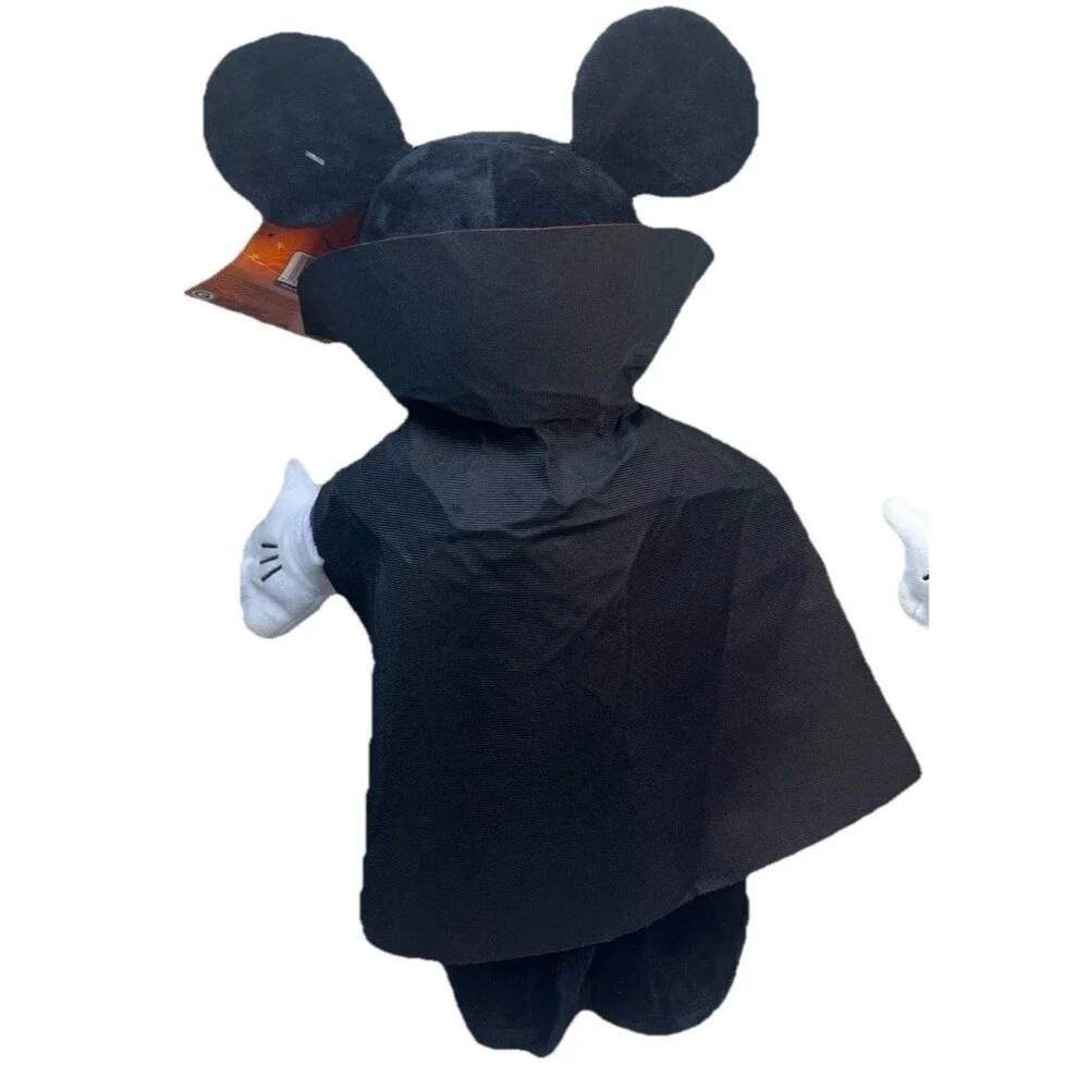 Disney Mickey Mouse Dracula Vampire Halloween Standing Plush Greeter 22